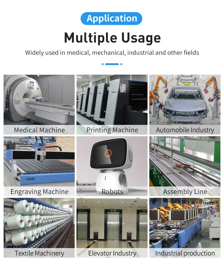 40W AC Spiral bevel right angle motor application