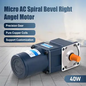 40W AC Spiral bevel right angle Motor