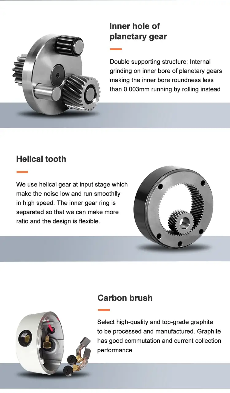 32mm Planetary Brushed Gear Motor details