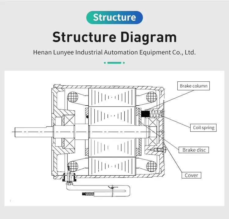 6W AC reversible motor drawings