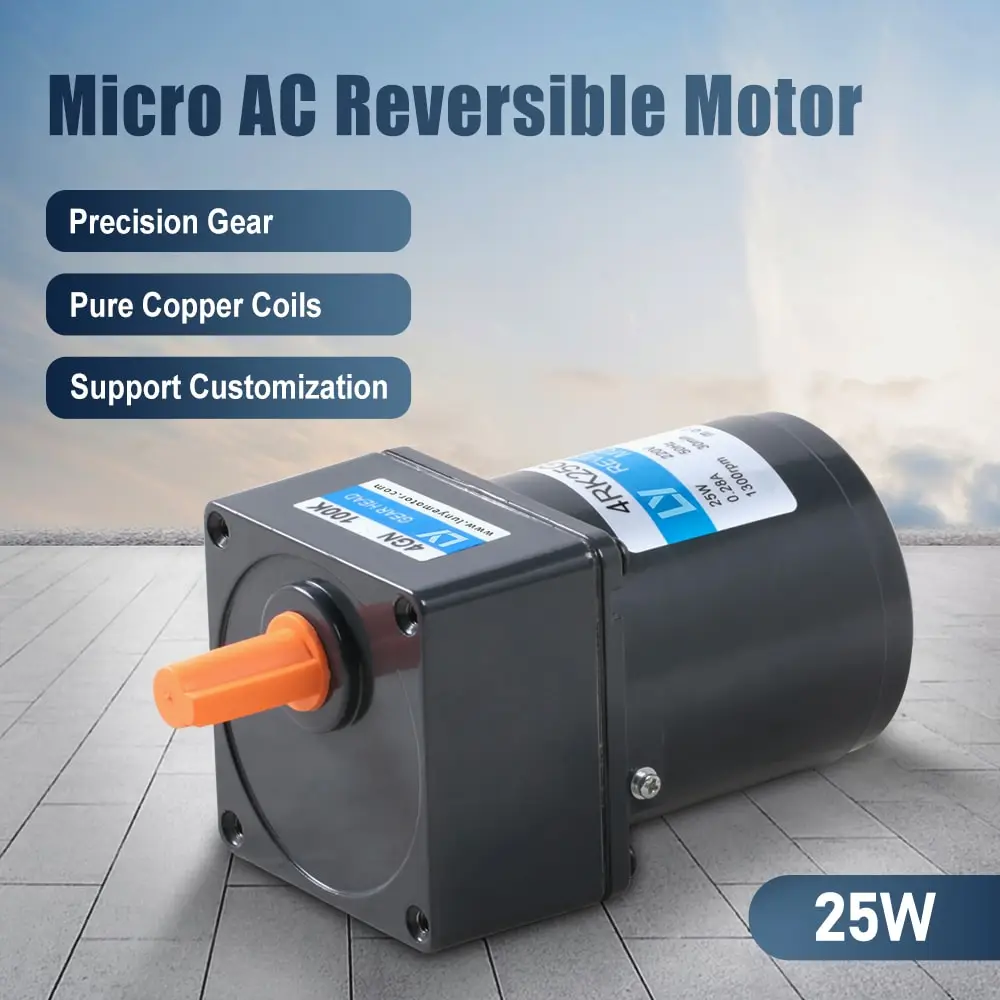 25W AC reversible motor