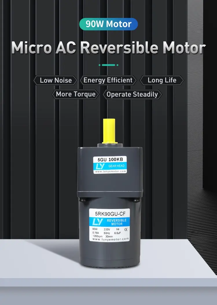 90W AC reversible motor