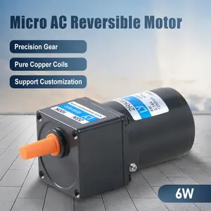 6W 110-230V 60MM Single-phase AC reversible motor
