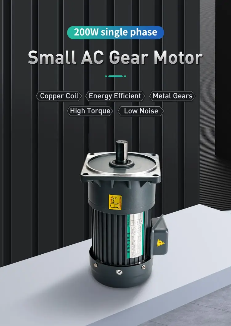 200W small AC motor