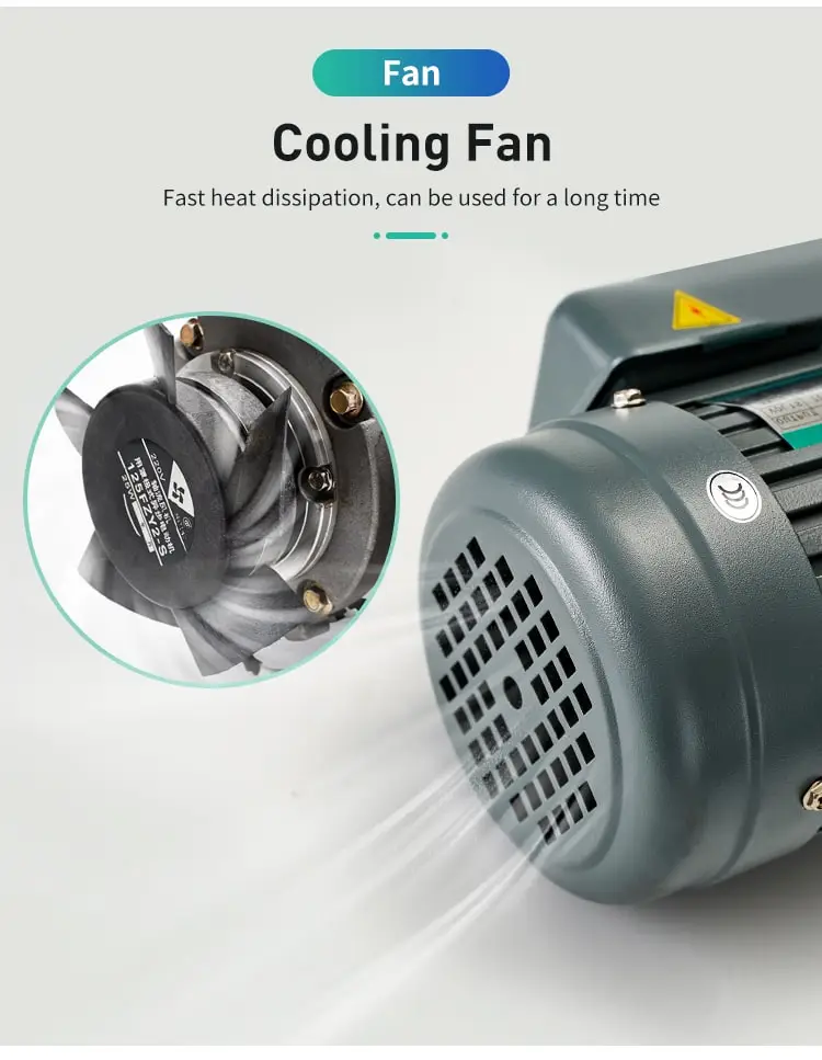 100W small AC motor details