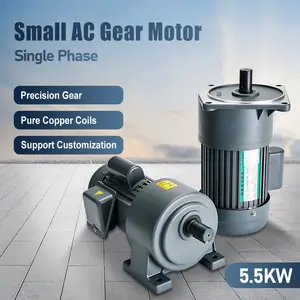 5.5KW single-phase small AC geared motor