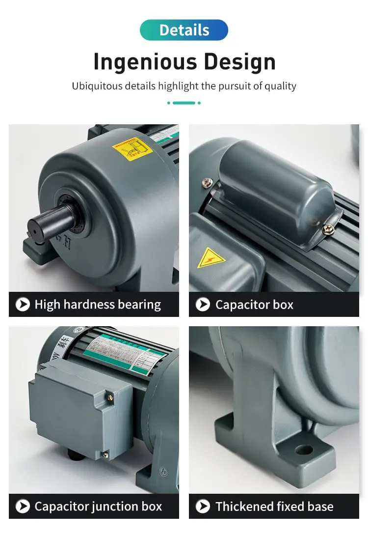 3.7KW three-phase small AC motor appearance