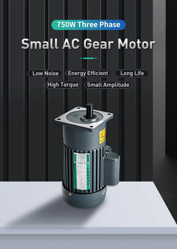 750W three-phase small AC motor