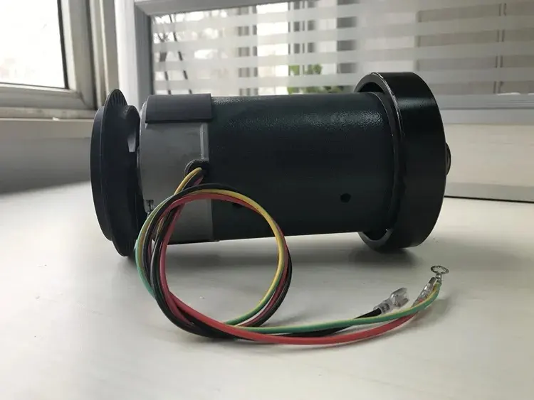 1-3HP 180V 4000rpm-4800rpm Carbon Brush PMDC Motor