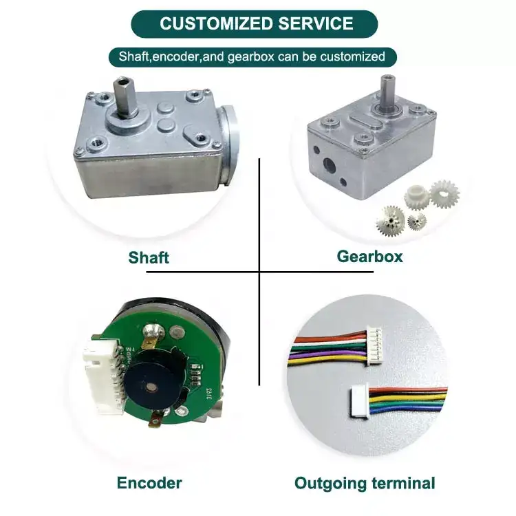 1.11W 12-24V 1500RPM DC Planetary Gear Speed Reduction Motor