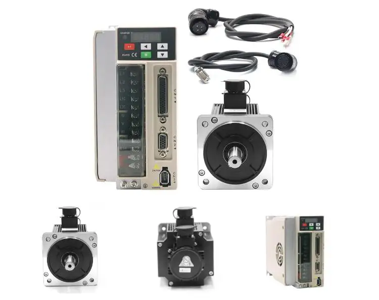 1000W 220V 1000rpm 130mm 10nm 3phase AC Servo Motor and Driver