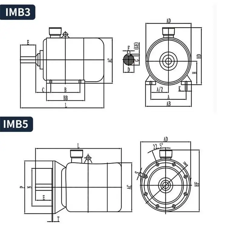 400W 48V 3000RPM 60mm DC Servo Motor with break