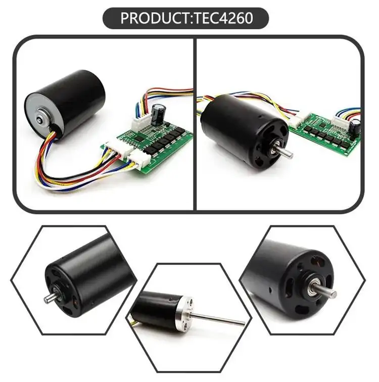 12-24V 3400-3550RPM 42MM DC brushless motor