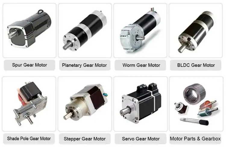 12-800W 110-380V Micro AC Planetary Worm Geared Gear Motor