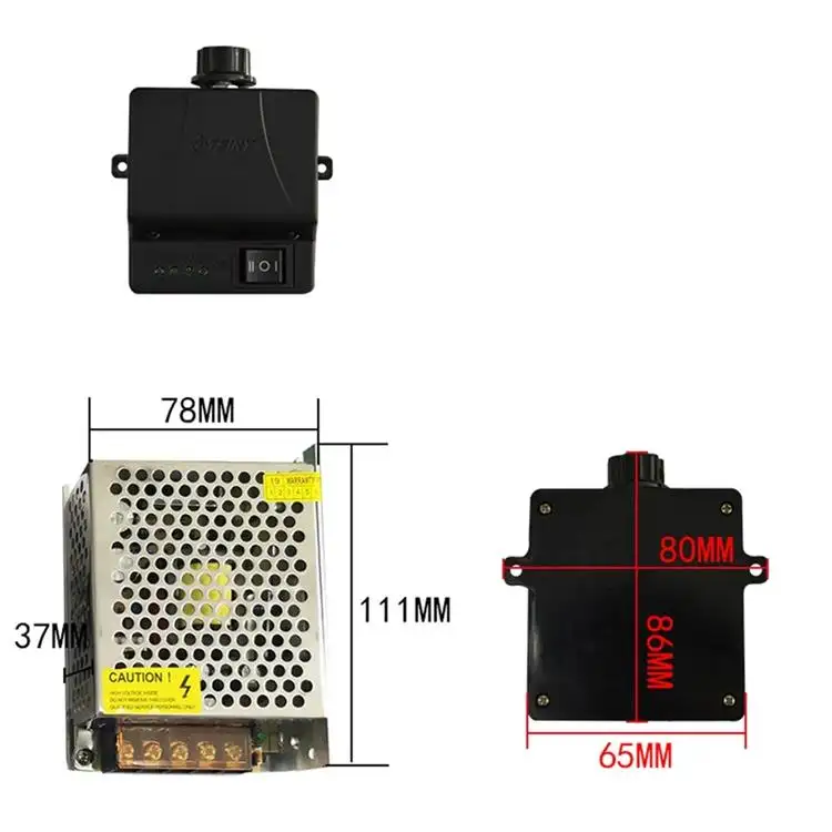 15W 24V 70MM 160RPM automatic reciprocating linear motor