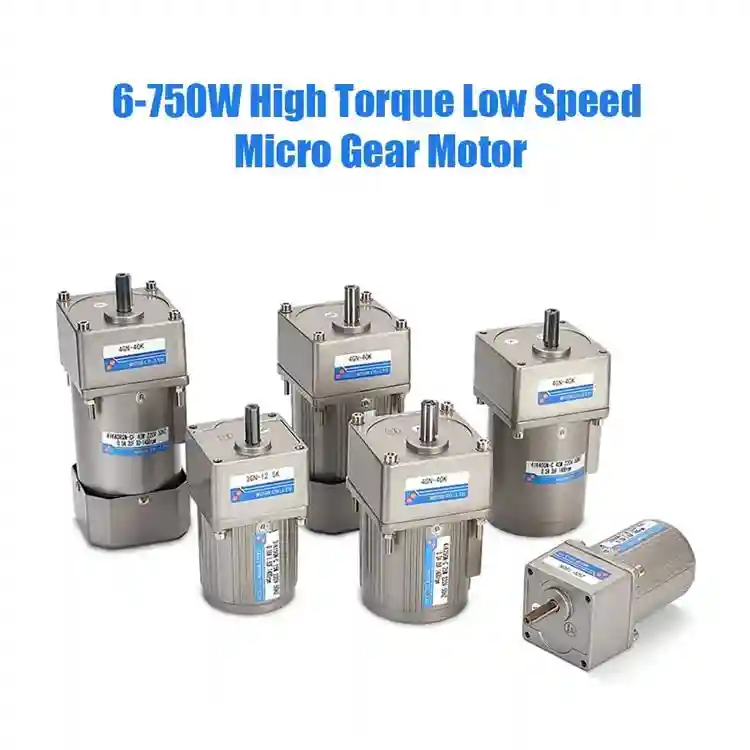 180-200W 220-380V ac gear motor with speed controller