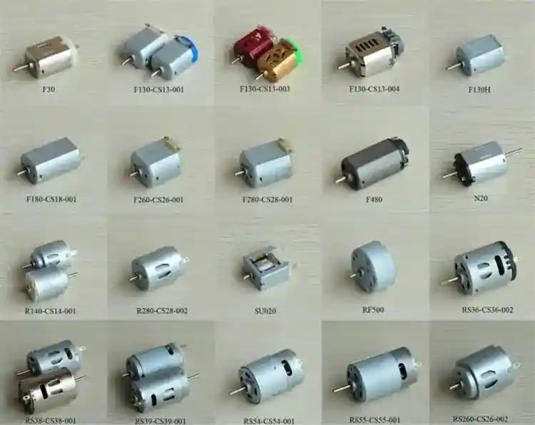 3.57-11.9W 12-24V electric mini brushed pmdc motor