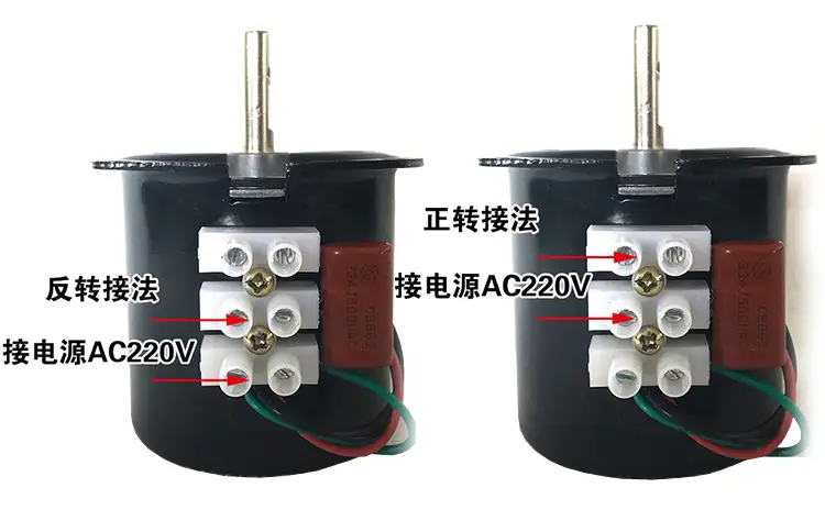 40W 110-220V 110RPM AC synchronous motor