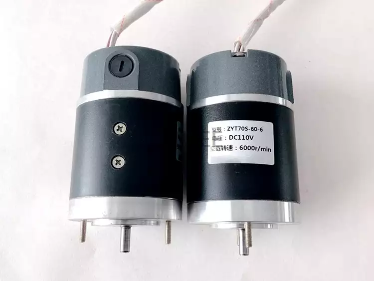 50-148W 24-110V PMDC Brushed Gear Motor