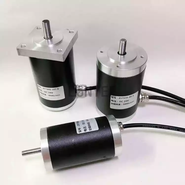 50W 12-24V 4000RPM PMDC Brushed Gear Motor