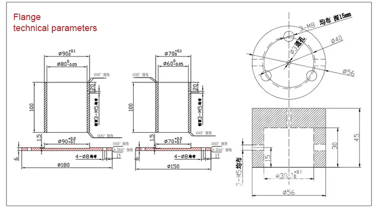 50W 24V 1500N 1000mm 3 stage tubular linear actuator