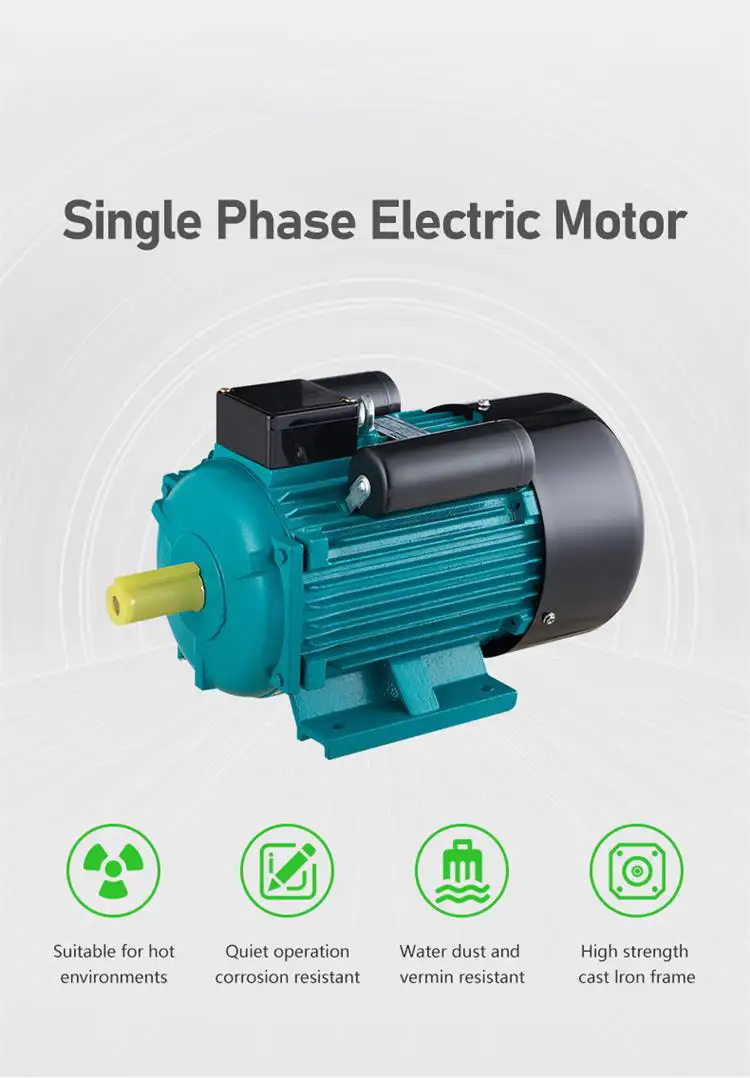 550W 220V 50Hz 2800rpm AC Single Phase Motors