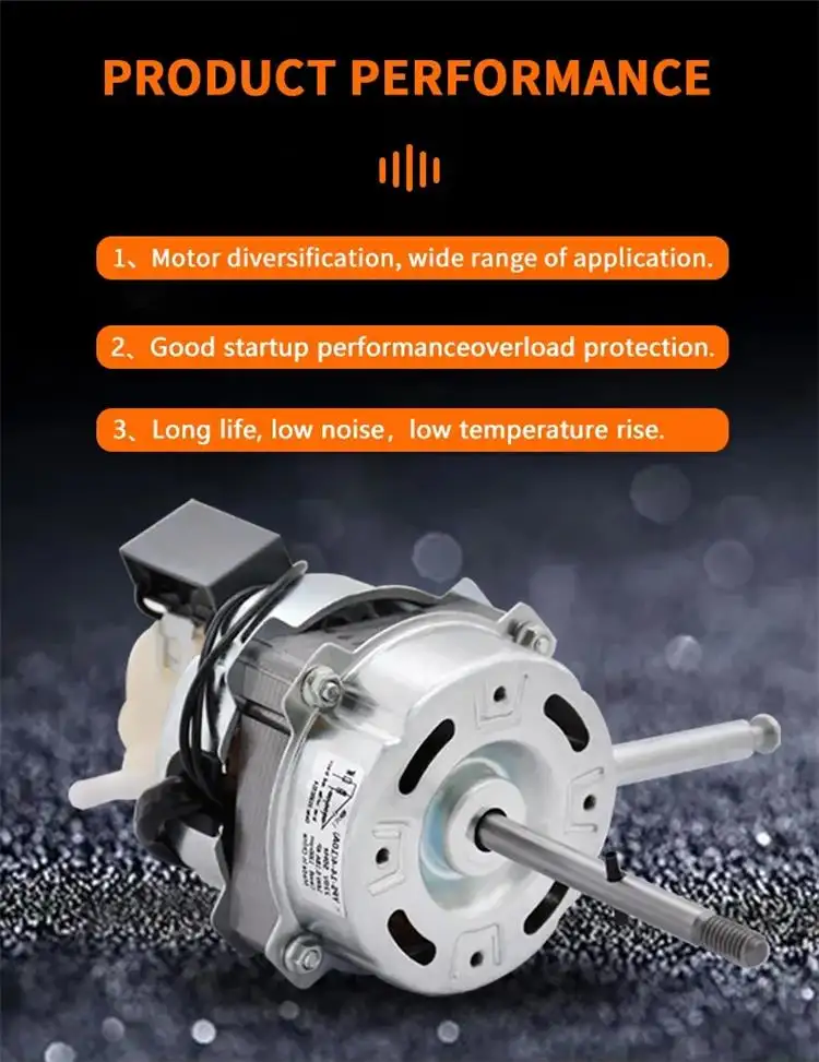 55W 100-230V 2800-3300RPM ac single phase asynchronous motor