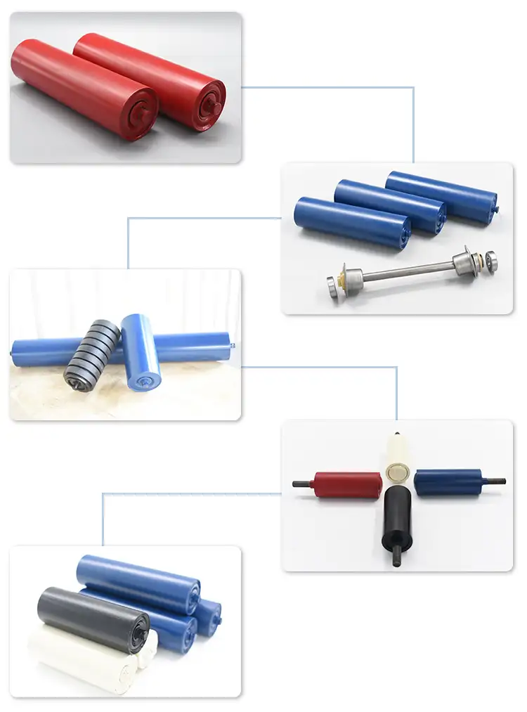60-219mm Light Weight Gear Motor Conveyor Rollers