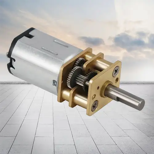 0.31-0.35W 2.4-12V DC Brush Micro Worm Gear Motor