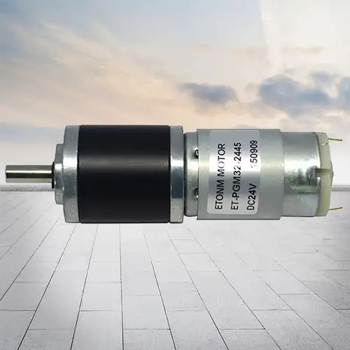 12-24V dc planetary gearbox motor with micro battery