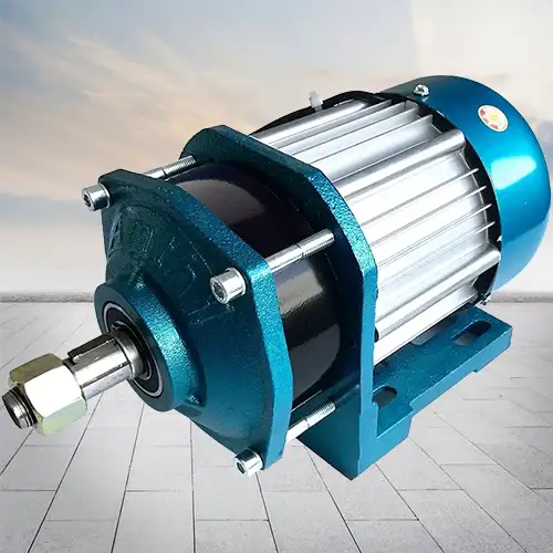 2500W 48-72V 600RPM Brushless DC Mid-mounted Motor