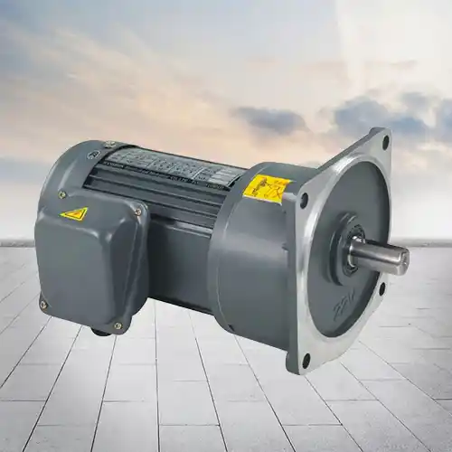 3700W 220-380V Helical AC Geared Synchronous Motor With Brake