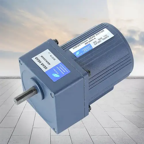 40W 230-380V AC single phase gear induction motor