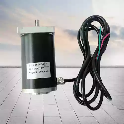 50W 12-24V 4000RPM PMDC Brushed Gear Motor