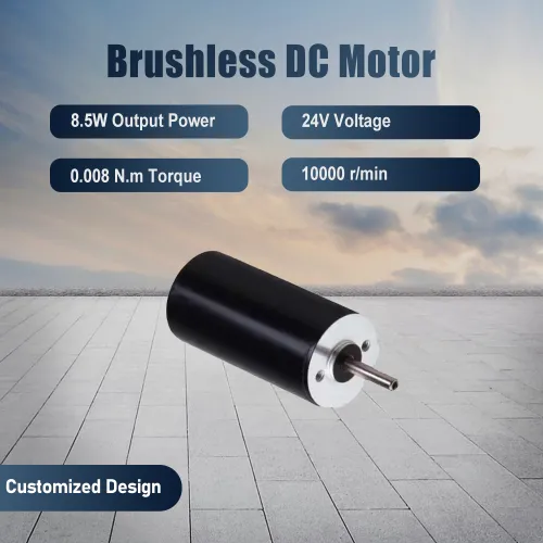 8.5W 24V 10000RPM mini Brushless DC Motor